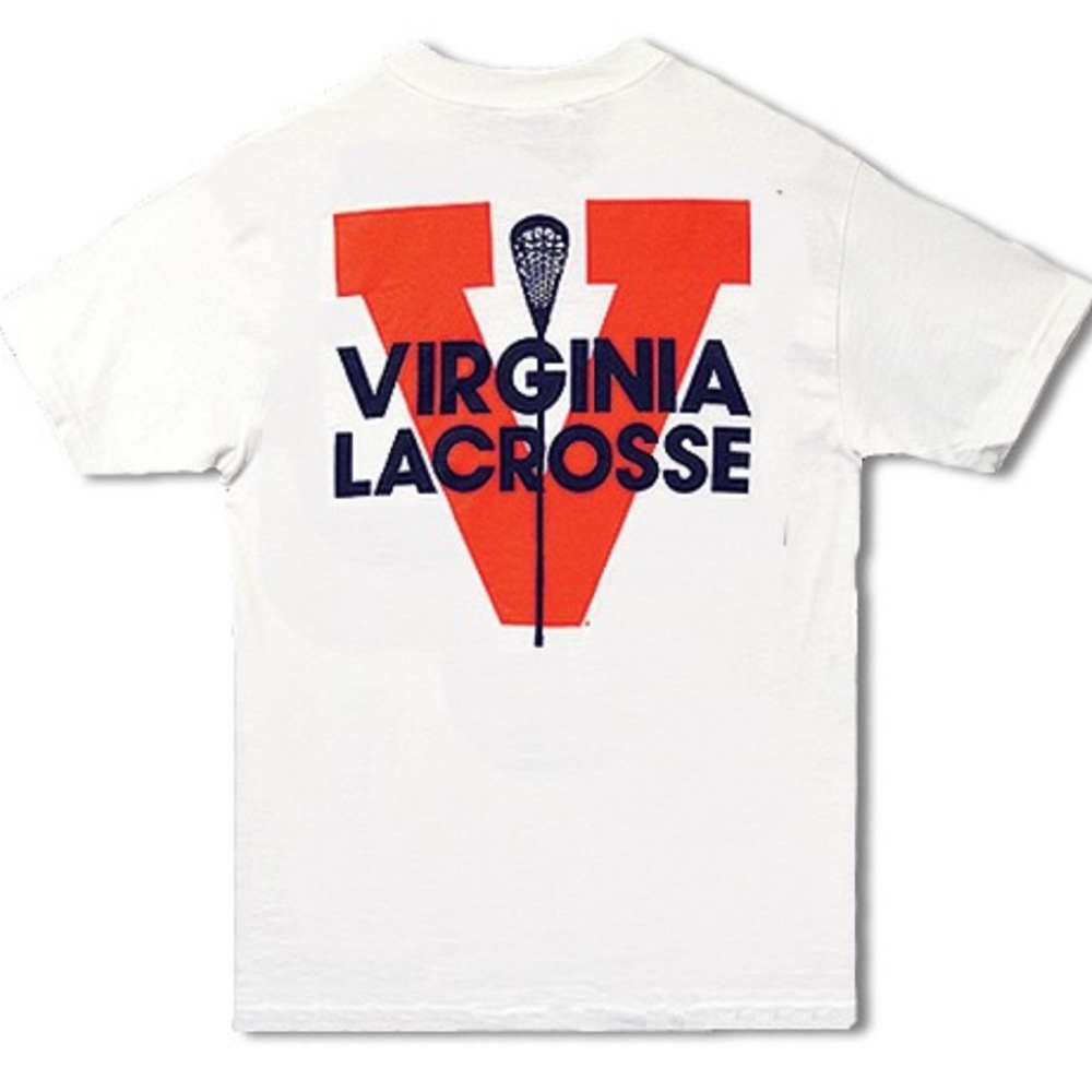 Virginia Cavaliers Women’s Lacrosse Graphic White t-shirt.